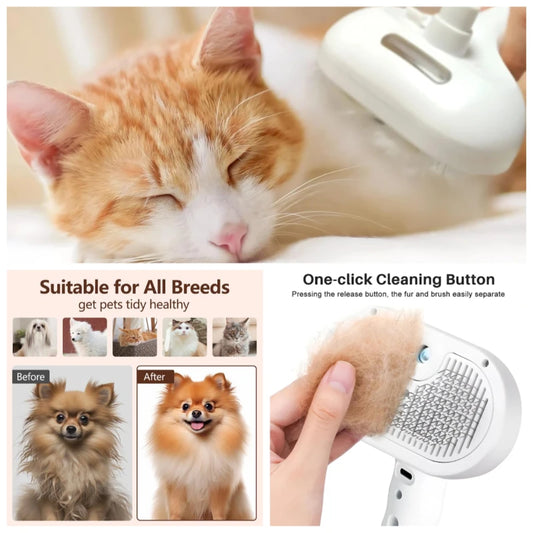 Pro Groom Steam Pet Comb